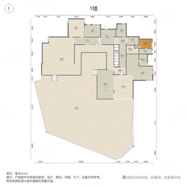 中房森林别墅5室3厅7卫557.31㎡南2950万