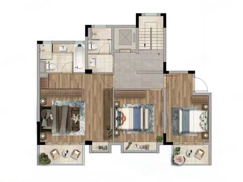 汤山温泉康养小镇(新房)4室2厅3卫285㎡南710万
