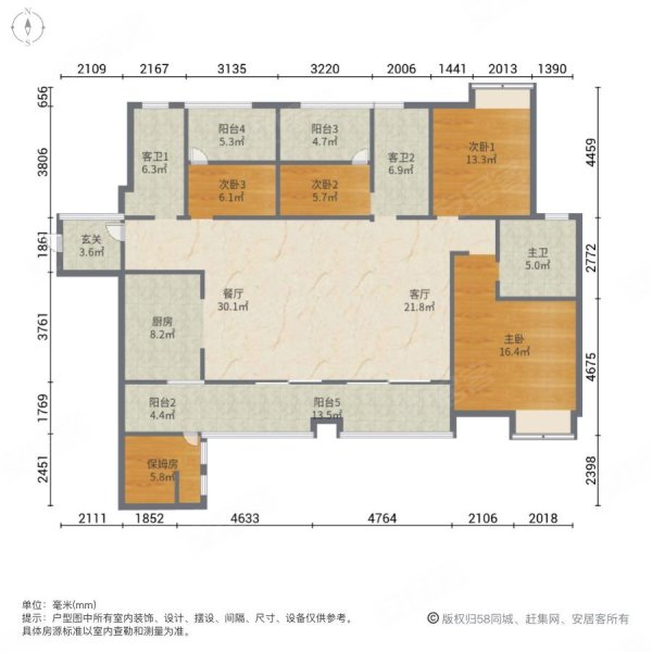 紫御熙庭 商圈成熟 交通便利 南北通透 满二 有电梯 近医院