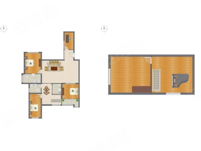 3室2厅 145.63平米