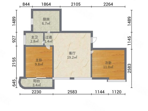 滨江阳光海岸户型图图片