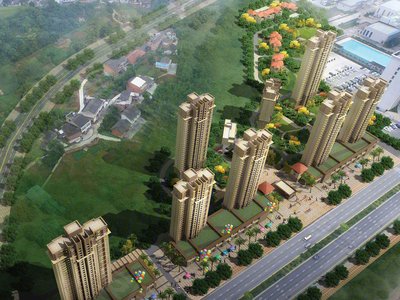 安建·阳光尚都,安康大道旁,高新医院东侧,万乐城斜对面 - 安康安建