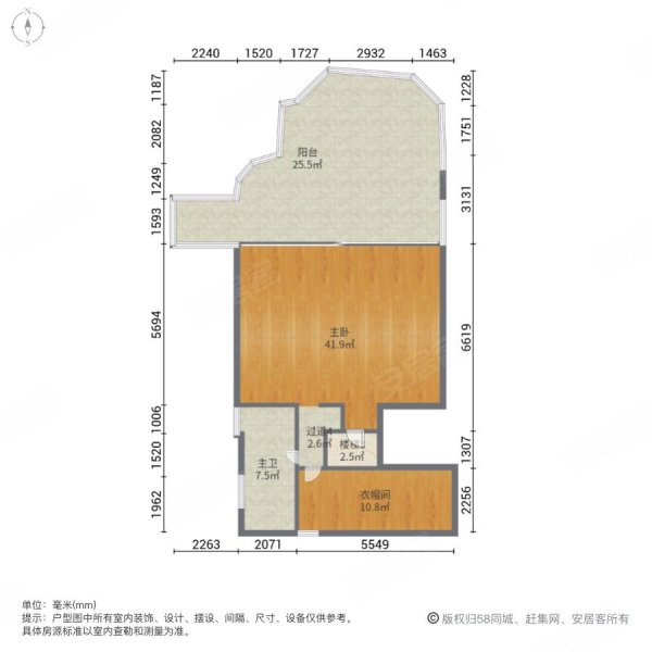 汤臣高尔夫(别墅)5室3厅5卫478.52㎡南北5000万