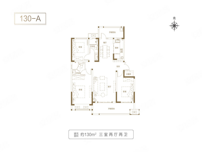 郴州美的云熙府户型图图片