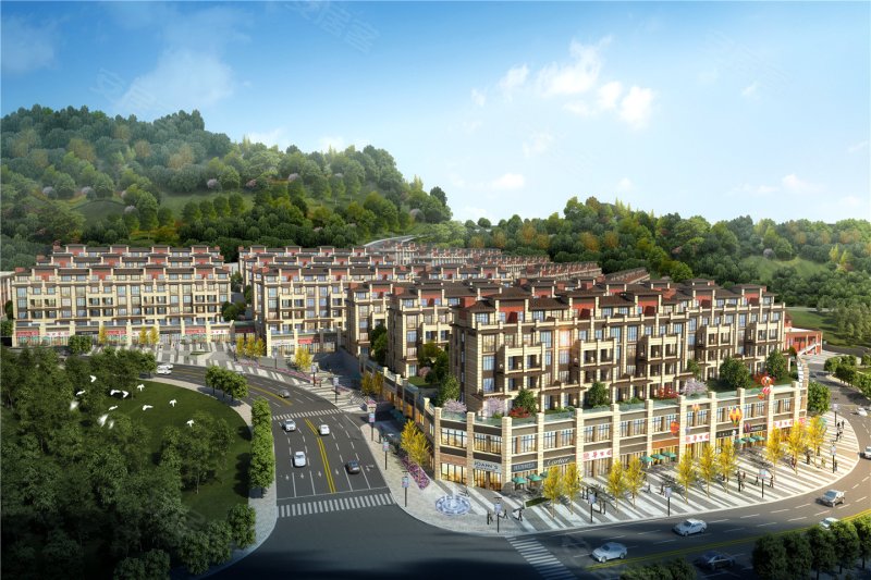 华侨城岚溪云墅(新房),金渝大道礼义路55号-重庆华侨城岚溪云墅(新房)