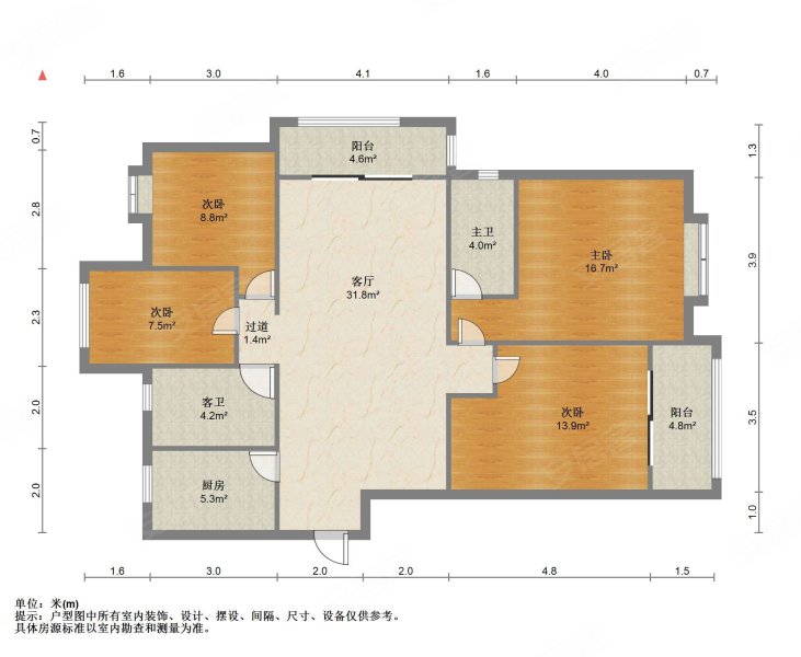 紫艺华府 车位充足 装修好 次新房 双卫 正南朝向 商品房