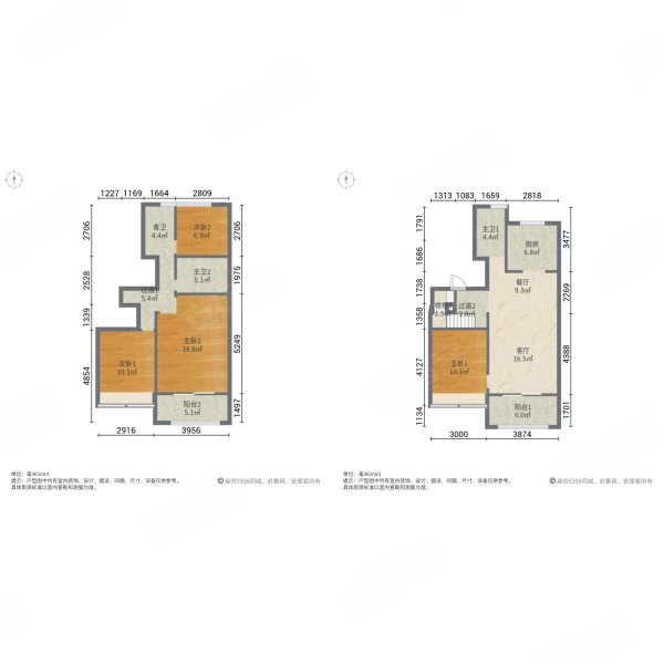 鸿园梧桐苑二手房,320万,4室2厅,3卫,136.36平米-郑州安居客