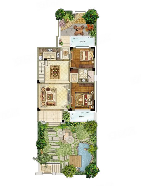 明发阅山居现房低密叠加别墅江北新区核心独立私家花园