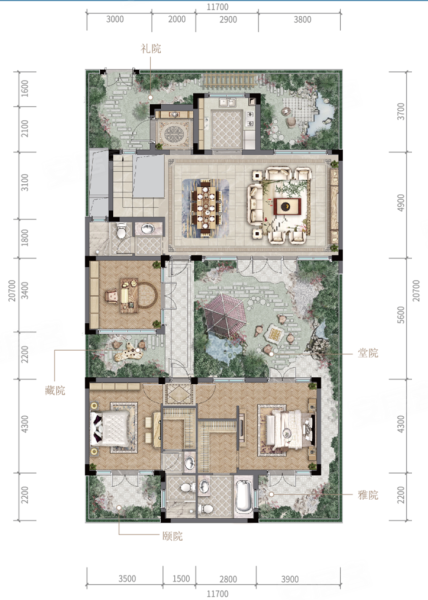 两江曲院风荷新房
