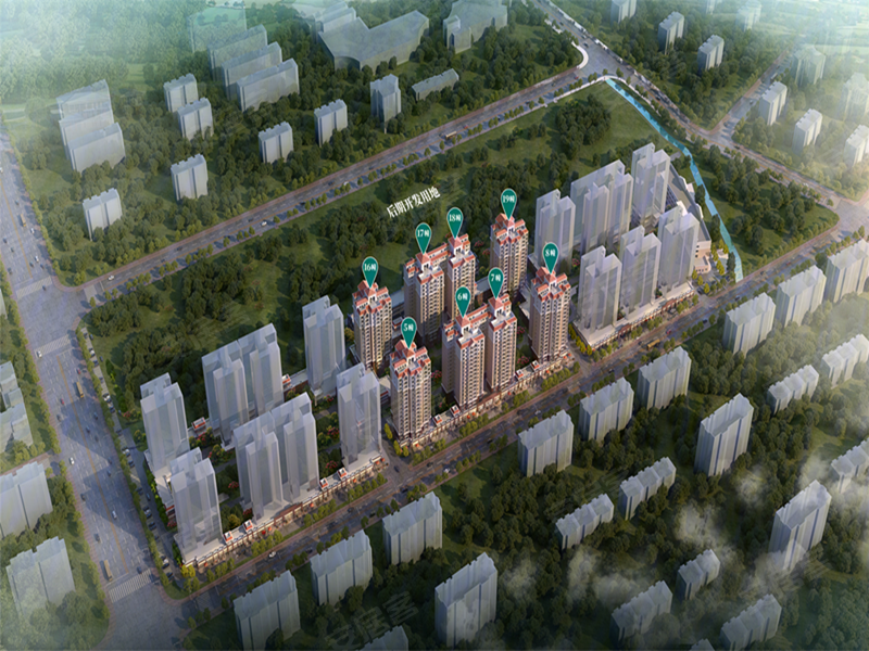 华立凯旋新城绿化图片
