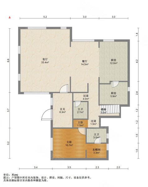 纳帕尔湾4室2厅4卫376.9㎡南北1048万