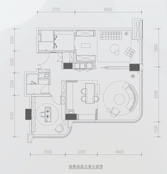 卓越点将台79号1室0厅1卫140㎡东322万