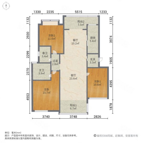 嘉兴丽江半岛户型图图片