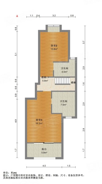 海上郡(公寓住宅)3室2厅3卫143.09㎡南560万