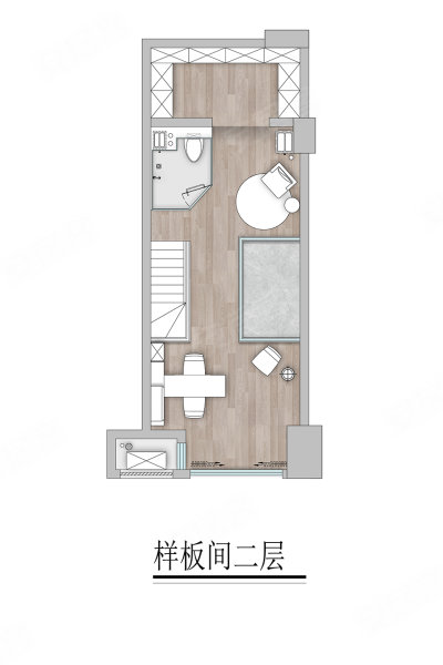 海信辽阳路7号(新房)1室1厅1卫44㎡南85万