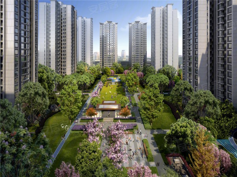 江天樾(新房),二环东路与苏湖路交汇处-眉山江天樾(新房)二手房,租房