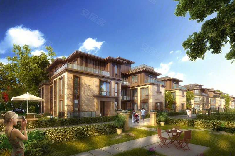 贵安别墅天花板,需要别墅看过来,全天温泉入户,自住度假