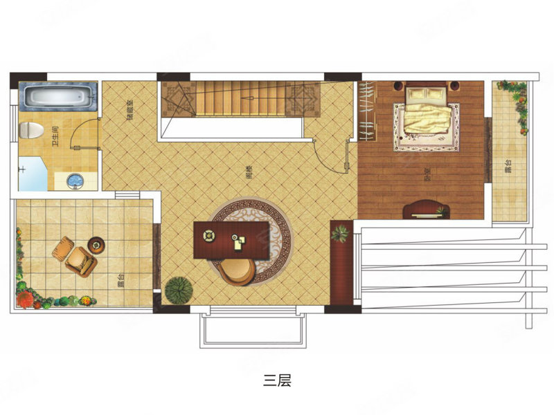 维多利亚港湾(新房)4室4厅3卫180㎡南290万