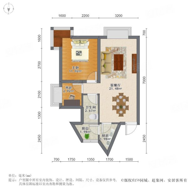 抚州梦湖家园户型图图片