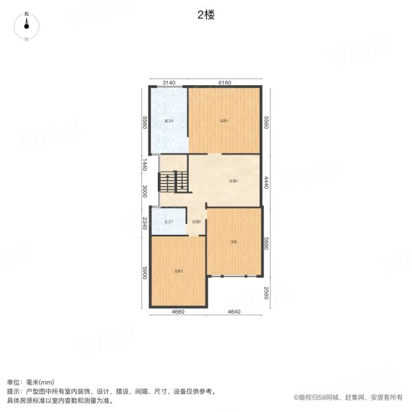 大唐人家(别墅)5室3厅2卫334.86㎡南380万