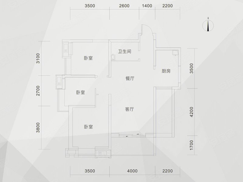 5号线地铁口 现房 即住,华洲城·领誉二手房,188万,3室2厅,1卫,106