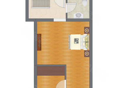 2室1厅 121.68平米