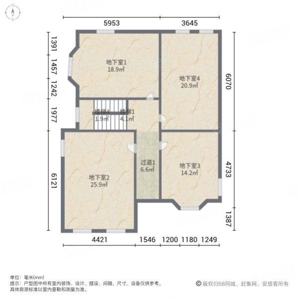 独墅逸致5室2厅3卫199.24㎡南北1020万