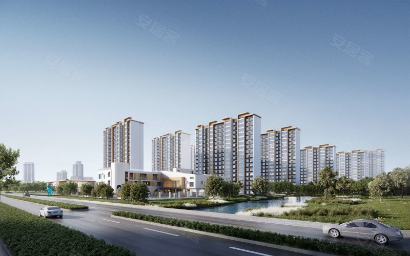 新城一号新区中心位置户型好