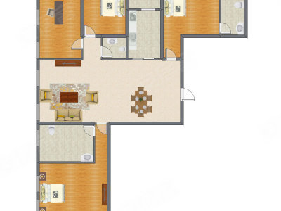 4室2厅 194.85平米
