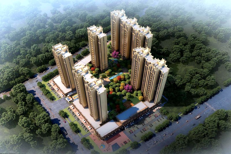 华瑞紫韵城,建设西路与长椿路交叉口南北两侧-郑州华瑞紫韵城二手房