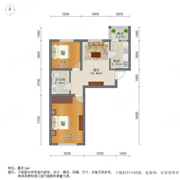 新乡世纪新城户型图片