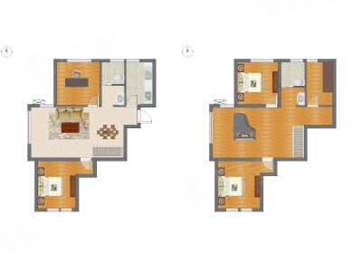 4室2厅 170.44平米