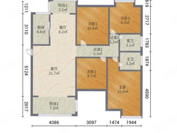 泉港君悦学府户型图图片