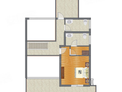 3室2厅 168.91平米