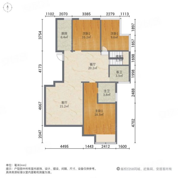 頂層洋房送100平花園,主城區,電話優先,正商中州城園