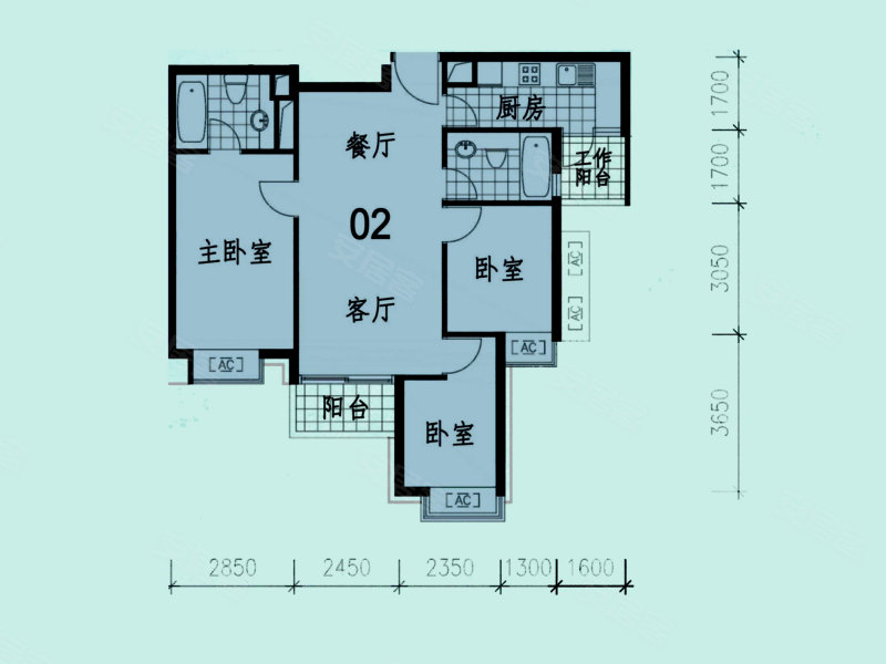 乐清海逸豪庭户型图片