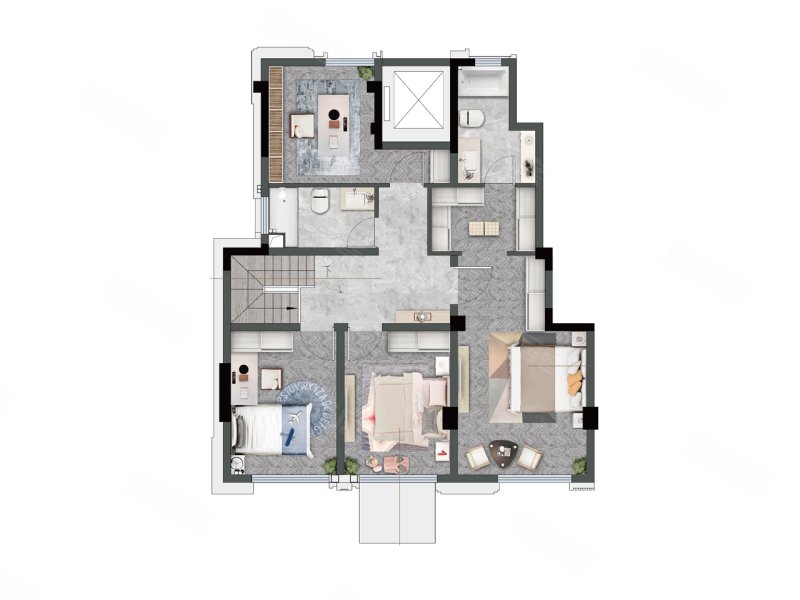 首开龙湖璟宸府(新房)5室3厅3卫135㎡南365万
