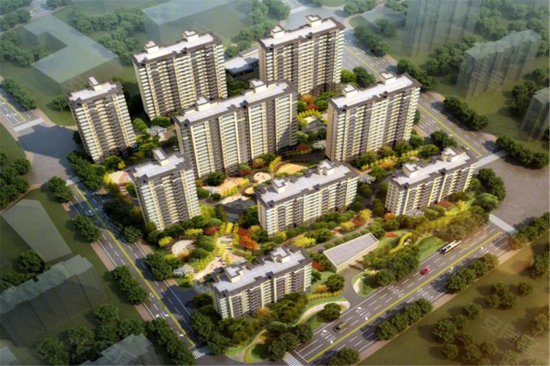 海信翰墨府(新房),工业北路与冷水路交汇处南行800米西侧-济南海信