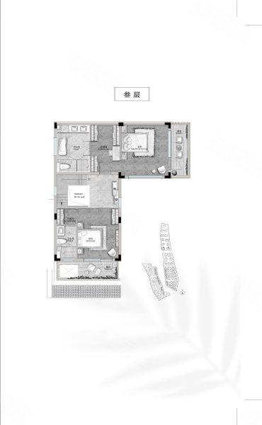 城西华润润樾山精装修洋房排屋,找我打88折,送车位