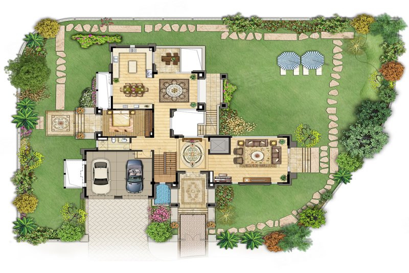 耀江西岸公馆豪华海景别墅西海岸商圈市政府旁送大花园