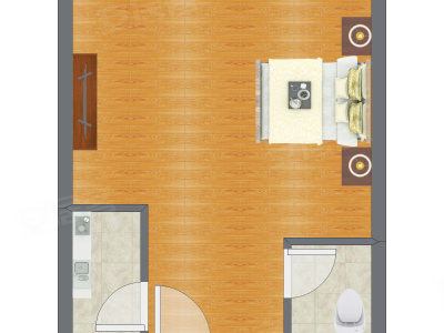1室0厅 44.14平米