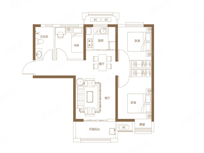 万华城高新区科学大道实景现房即住配套齐全