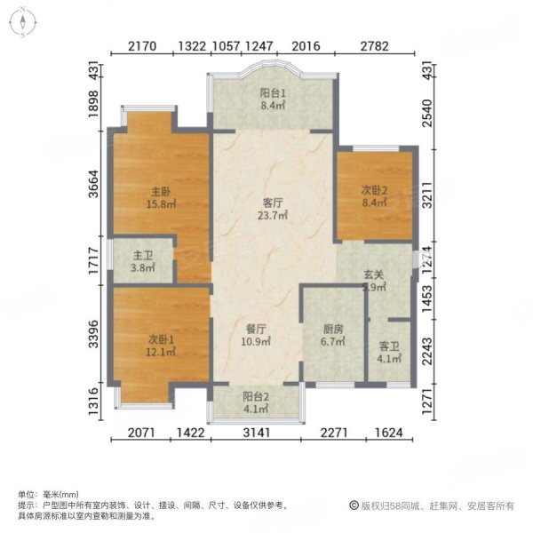 博罗金域华府户型图图片