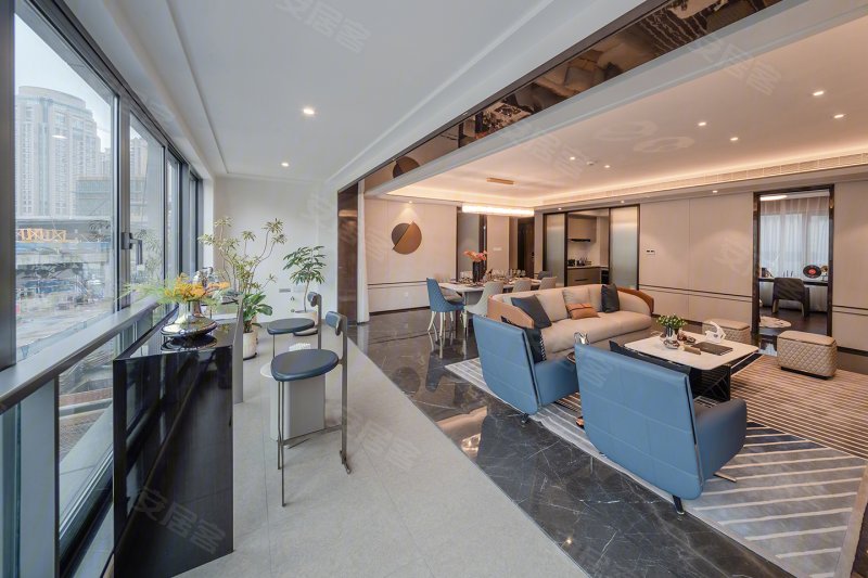 滨江上品 市中心 位置高端楼盘 南虹旁 高层边套 毛坯交房