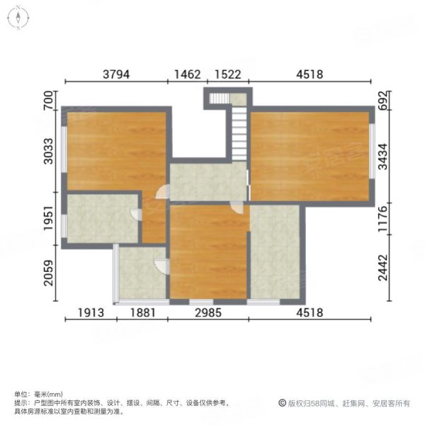 久事西郊名墅7室2厅4卫453.75㎡南北3600万