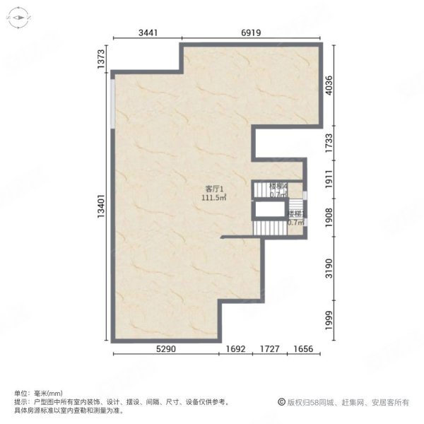 虹桥御墅5室3厅5卫489㎡南北3200万