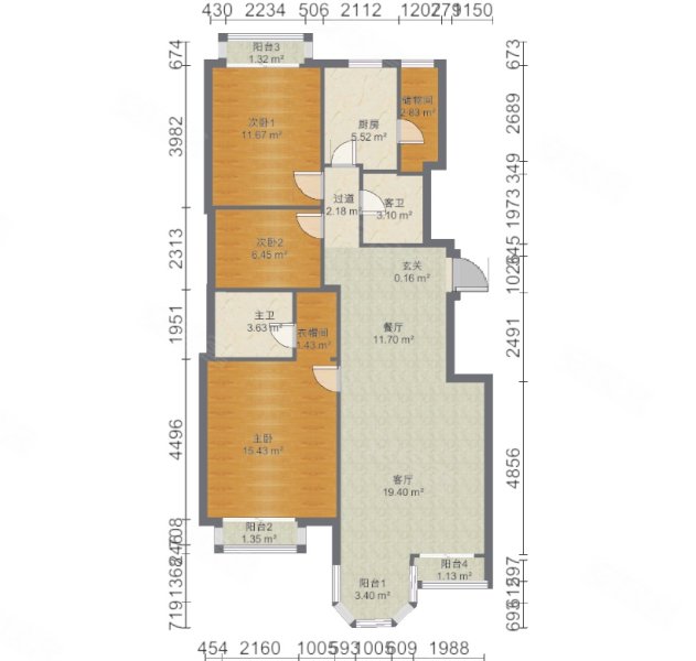 珠江罗马嘉园(西区)3室2厅2卫172.96㎡南北899万