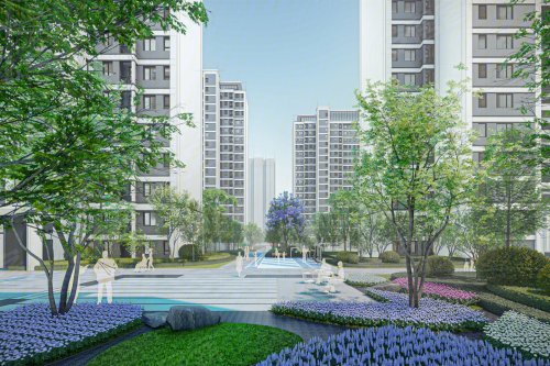 昌建汇丰铂悦府,平原路与福彩街交会处西南角 - 新乡昌建汇丰铂悦府