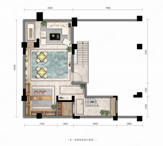 嘉景湾6室3厅5卫350㎡南1100万