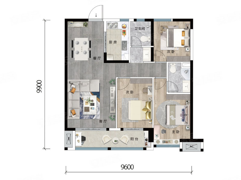 7000起 兰高金都城 买房送车位横厅设计 西固城核心地段